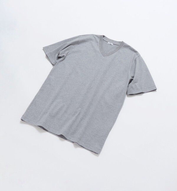 SHIPS「SHIPS: 抗菌・防臭 NANO-FINE（R） コットン Vネック Tシャツ」|Tシャツ・カットソー|