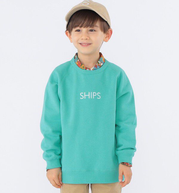 SHIPS KIDS「SHIPS KIDS:100～130cm / コンフォータブル 長袖 シャツ」|シャツ・ブラウス|