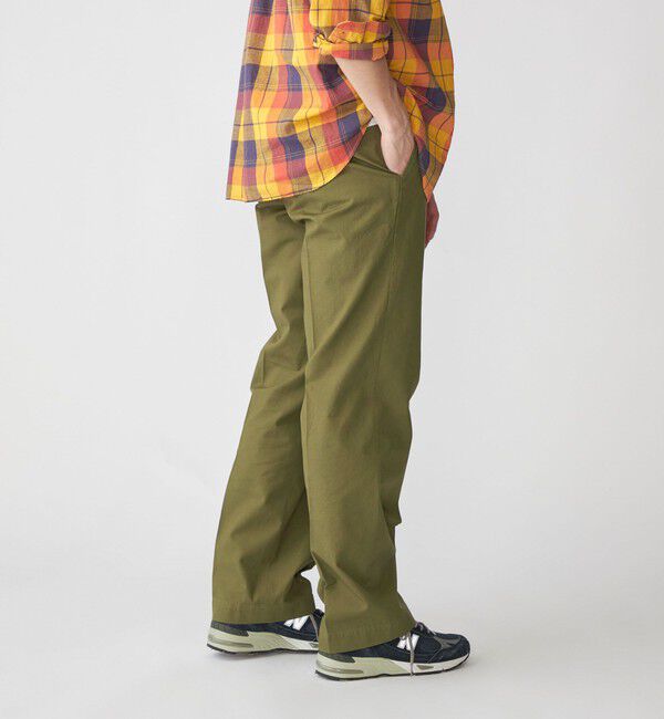 SHIPS「【SHIPS別注】THOMSON: リップストップ トラウザー」|チノ|