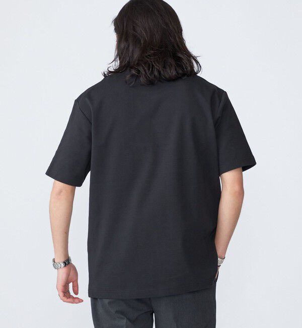 SHIPS「【WEB限定】SHIPS:〈接触冷感・吸水速乾等〉STORATECH(TM）ワンポイントロゴ スムース Tシャツ」|Tシャツ・カットソー|