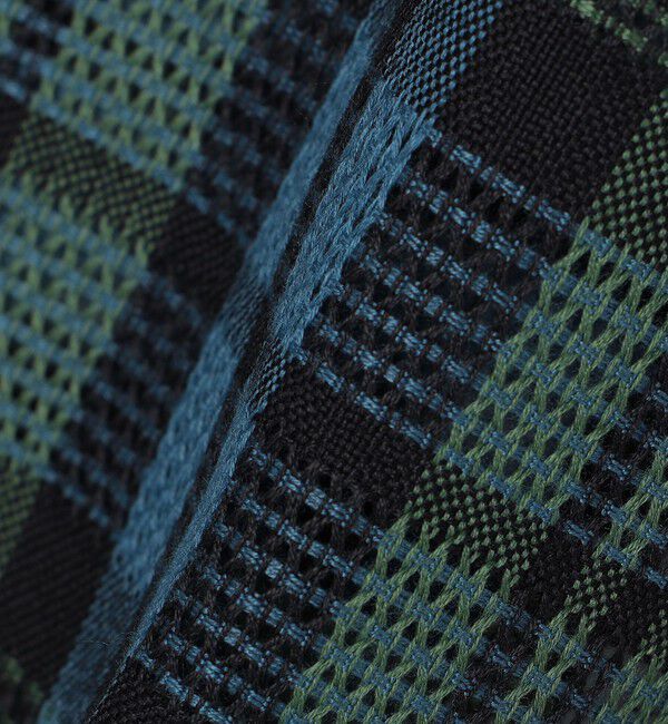 SHIPS Colors 「SHIPS Colors:〈洗濯機可能〉カラミ チェック オープンカラー シアーシャツ」|シャツ・ブラウス|