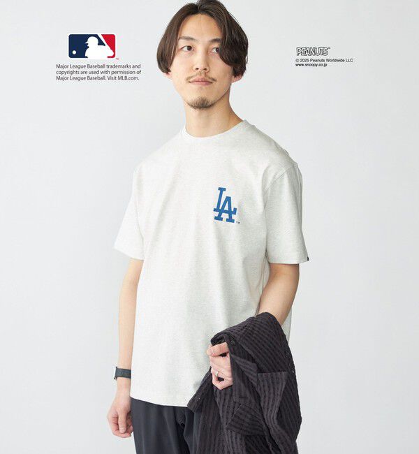 SHIPS「SHIPS: PEANUTS&times;MLB プリント Tシャツ」|Tシャツ・カットソー|