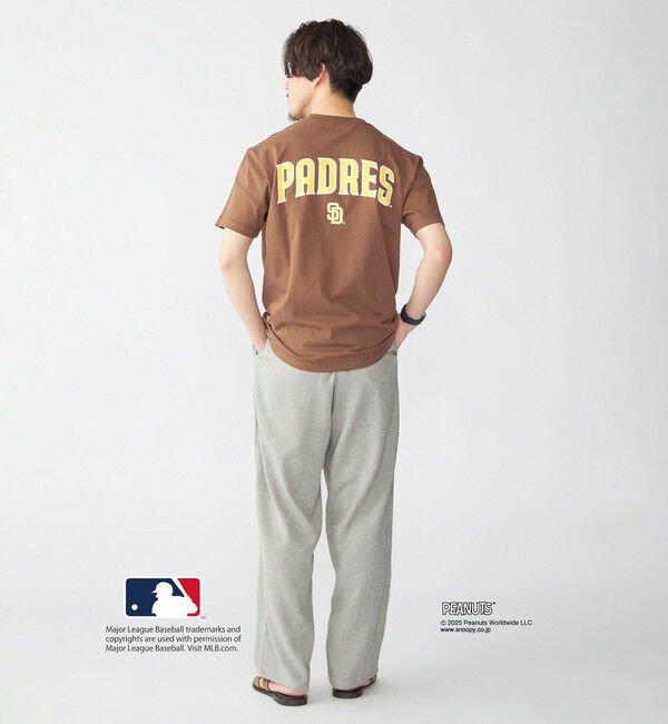 SHIPS「SHIPS: PEANUTS&times;MLB プリント Tシャツ」|Tシャツ・カットソー|