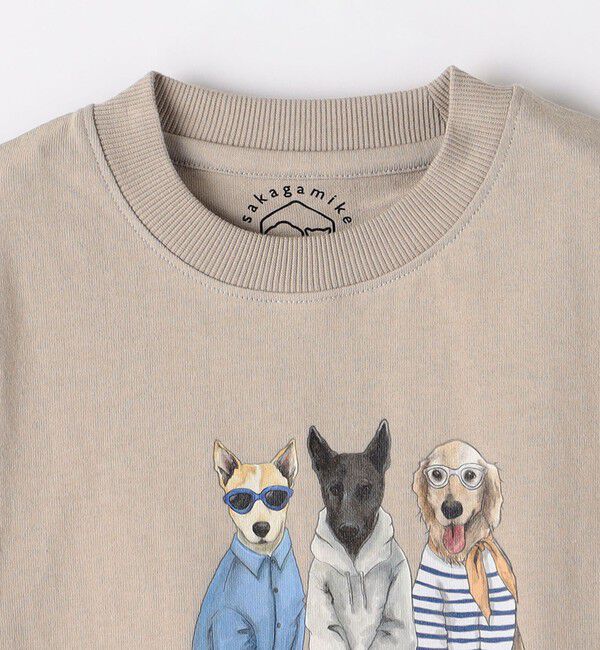 SHIPS Colors 「さかがみ家&times;SHIPS KIDS:80～130cm / コラボ プリント Tシャツ◇」|Tシャツ・カットソー|