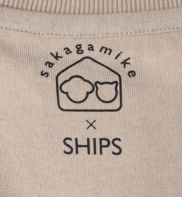 SHIPS Colors 「さかがみ家&times;SHIPS KIDS:80～130cm / コラボ プリント Tシャツ◇」|Tシャツ・カットソー|