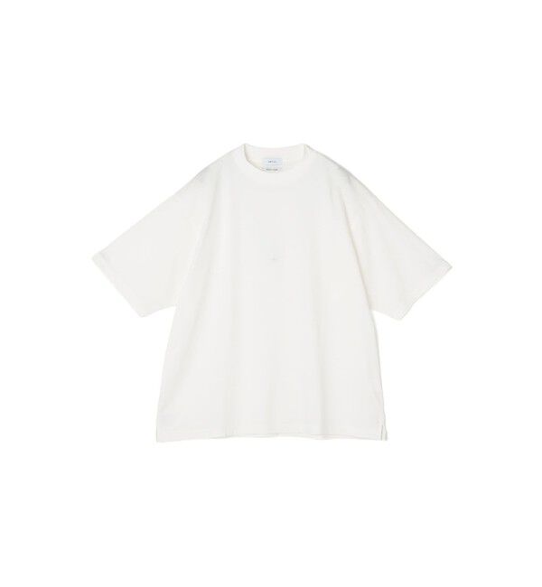 SHIPS any「SHIPS any: JAPAN MADE ハイゲージ コットン リラックス リブネック Tシャツ◇」|Tシャツ・カットソー|