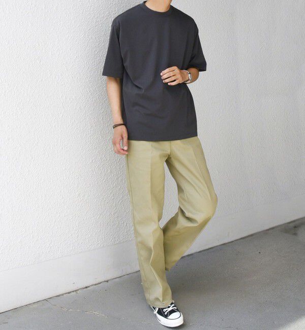 SHIPS any「SHIPS any: JAPAN MADE ハイゲージ コットン リラックス リブネック Tシャツ◇」|Tシャツ・カットソー|