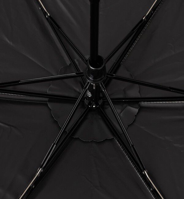 SHIPS any「Wpc.: UVカット レオパード ライン アンブレラ （折りたたみ傘）」|傘|