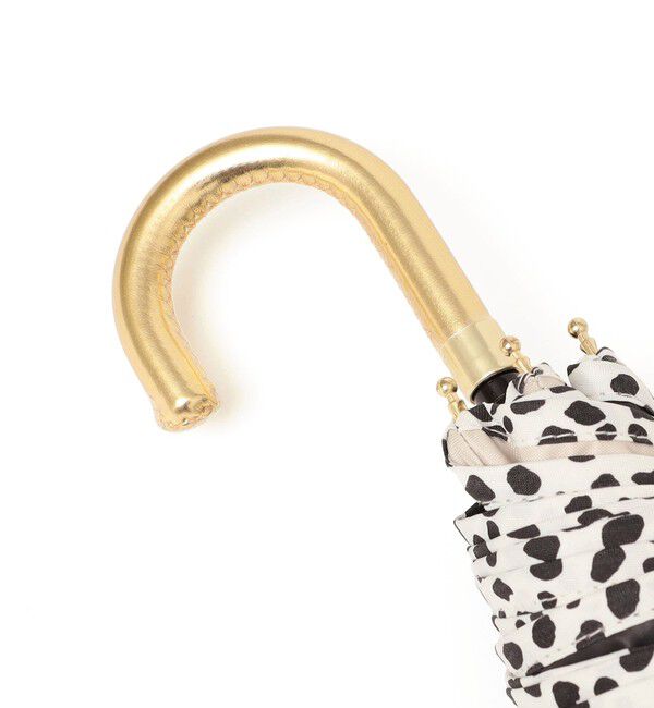 SHIPS any「Wpc.: UVカット レオパード ライン アンブレラ （折りたたみ傘）」|傘|