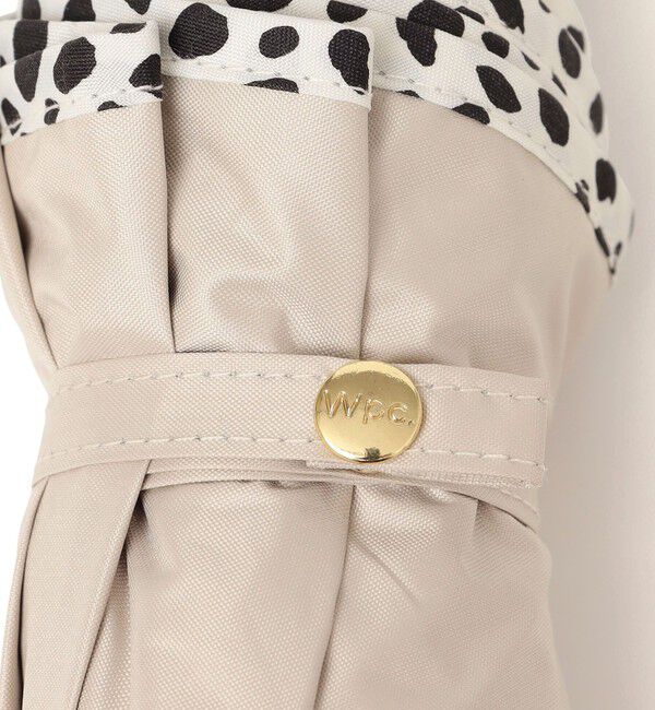 SHIPS any「Wpc.: UVカット レオパード ライン アンブレラ （折りたたみ傘）」|傘|