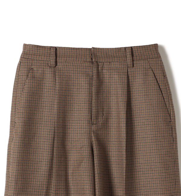 SHIPS for women「〈手洗い可能〉ウォッシャブル ウール チェック ハーフ パンツ」|その他|