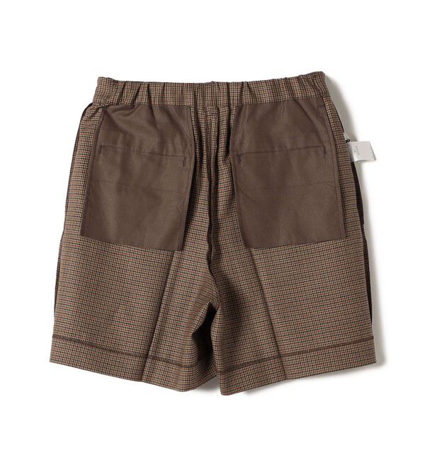 SHIPS for women「〈手洗い可能〉ウォッシャブル ウール チェック ハーフ パンツ」|その他|