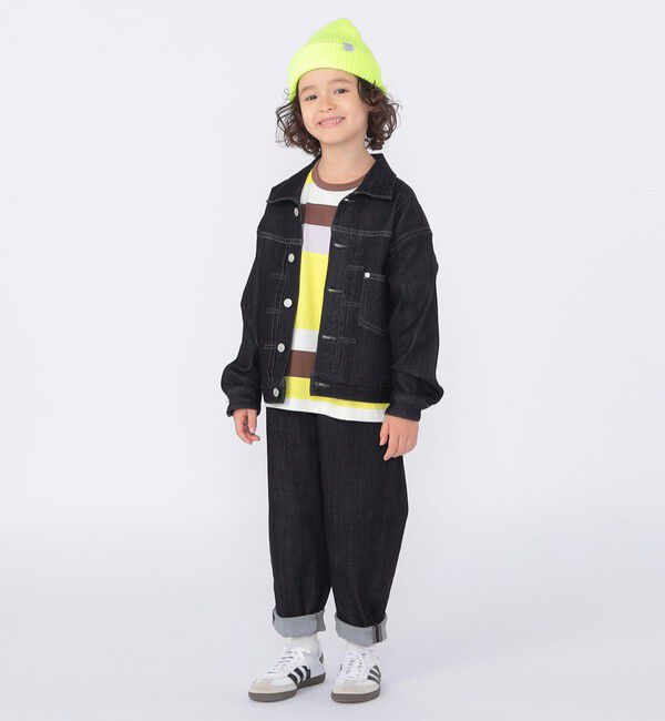 SHIPS KIDS「SHIPS KIDS:100～130cm /ヴィンテージ ライク デニム ジャケット」|デニムジャケット|