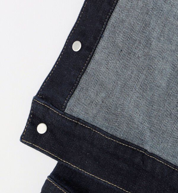 SHIPS KIDS「SHIPS KIDS:100～130cm / ヴィンテージ ライク インディゴ デニム ジャケット」|デニムジャケット|