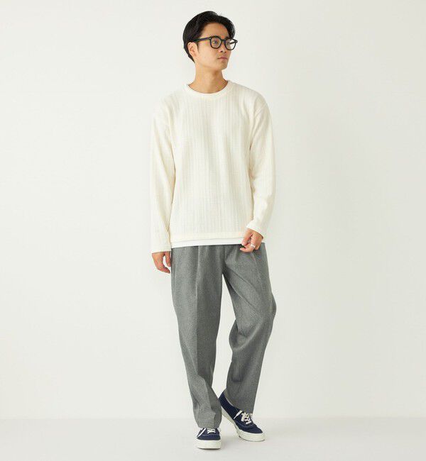 SHIPS Colors 「SHIPS Colors:モール フェイクレイヤード ロンT」|Tシャツ・カットソー|