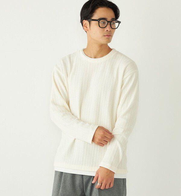 SHIPS Colors 「SHIPS Colors:モール フェイクレイヤード ロンT」|Tシャツ・カットソー|