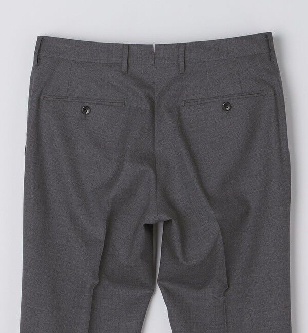 SHIPS「SHIPS: 〈FUNCTION/洗濯機可能〉ラスティック マシン ウォッシャブル スラックス」|スラックス|