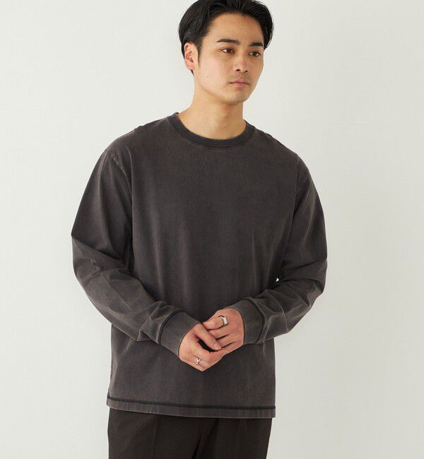 SHIPS Colors 「SHIPS Colors:フェードカラー クルーネック ロンT◇」|Tシャツ・カットソー|