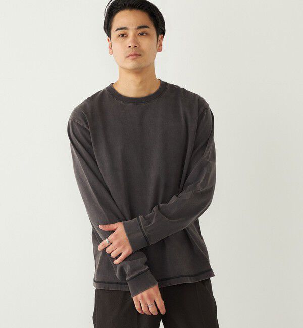 SHIPS Colors 「SHIPS Colors:フェードカラー クルーネック ロンT◇」|Tシャツ・カットソー|