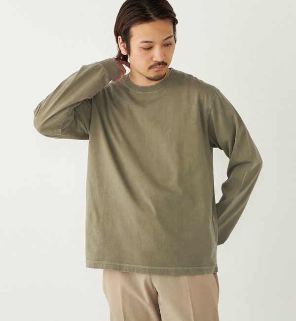 SHIPS Colors 「SHIPS Colors:フェードカラー クルーネック ロンT◇」|Tシャツ・カットソー|