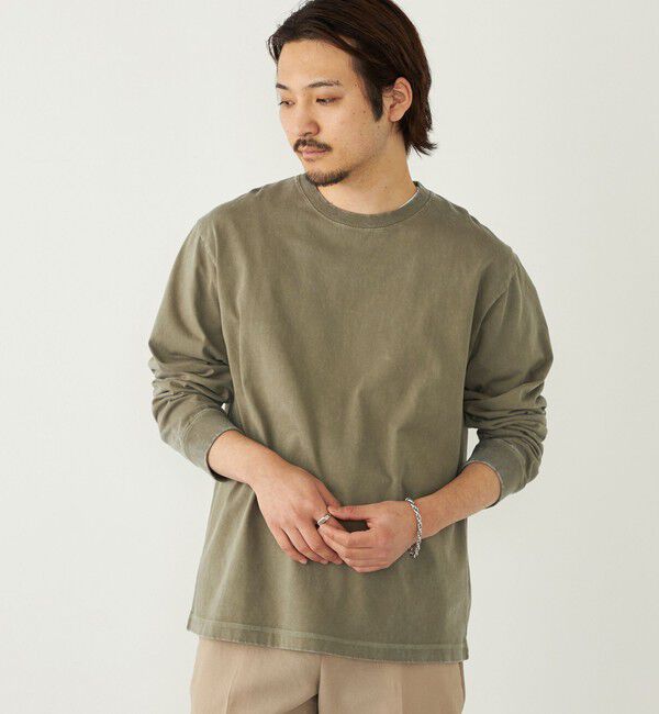 SHIPS Colors 「SHIPS Colors:フェードカラー クルーネック ロンT◇」|Tシャツ・カットソー|