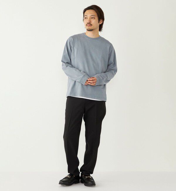 SHIPS Colors 「SHIPS Colors:フェードカラー クルーネック ロンT◇」|Tシャツ・カットソー|