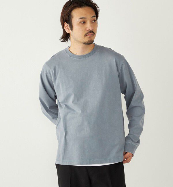 SHIPS Colors 「SHIPS Colors:フェードカラー クルーネック ロンT◇」|Tシャツ・カットソー|