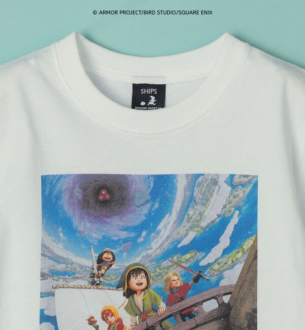 SHIPS KIDS「DQVIIR &times; SHIPS:100～140cm タイトルジャケット Tシャツ〈KIDS〉」|Tシャツ・カットソー|