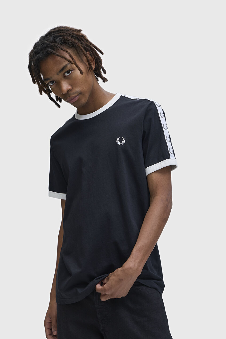 FRED PERRY 「Taped Ringer T-Shirt」|Tシャツ・カットソー|