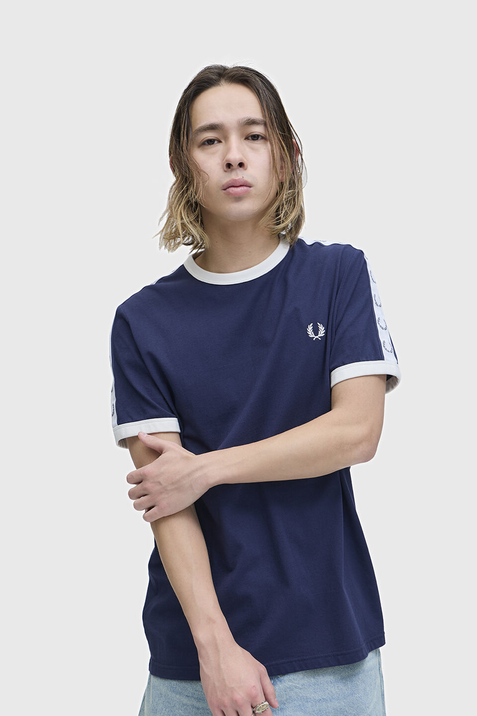 FRED PERRY 「Taped Ringer T-Shirt」|Tシャツ・カットソー|