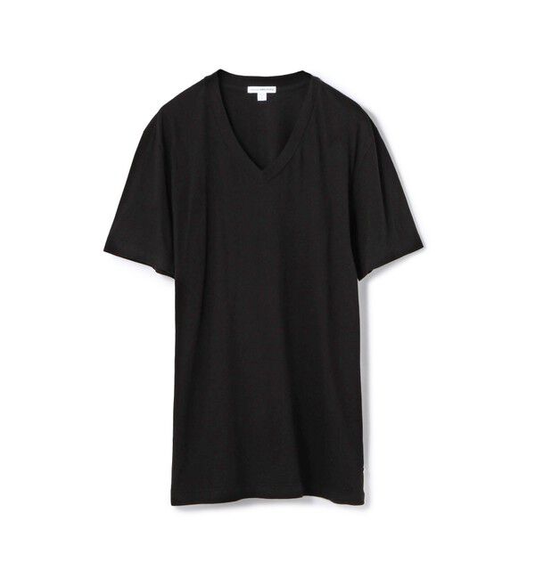 JAMES PERSE「ベーシック VネックTシャツ MLJ3352」|Tシャツ・カットソー|ブラック