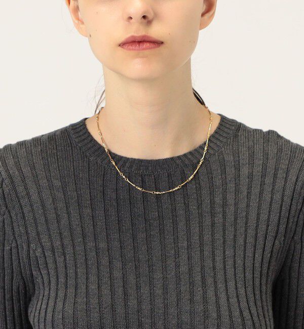 TOMORROWLAND GOODS「PHILIPPE AUDIBERT Garnet チェーンネックレス」|ネックレス|