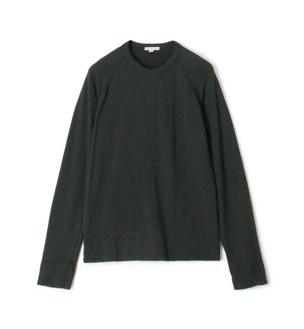 JAMES PERSE「ヴィンテージフレンチテリースウェット ロングスリーブカットソー MXA3278」|Tシャツ・カットソー|57 ダークグリーン