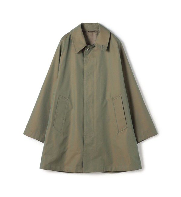 TOMORROWLAND MENS「【別注】INVERTERE コットンシルクギャバジン ステンカラーコート」|ステンカラーコート|55 カーキ