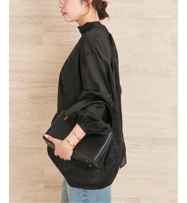 Plage「《予約》Tie sheer ブラウス」|シャツ・ブラウス|