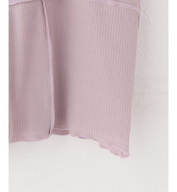 IENA「BASERANGE/ベースレンジ NEHRU TANK タンクトップ」|Tシャツ・カットソー|