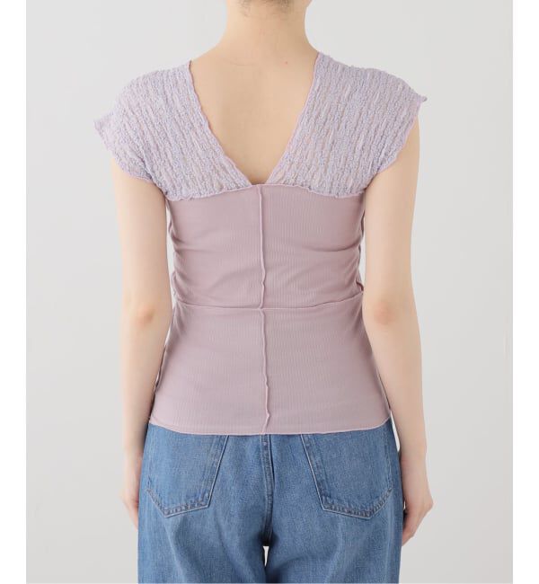 IENA「BASERANGE/ベースレンジ NEHRU TANK タンクトップ」|Tシャツ・カットソー|