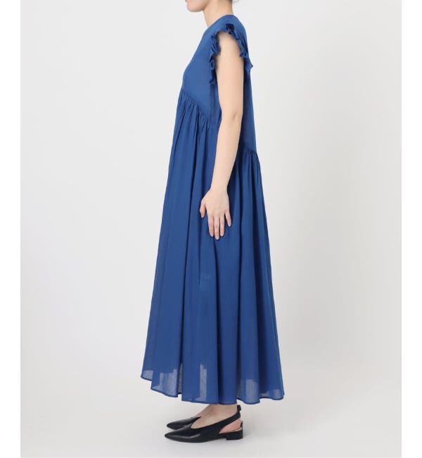 SLOBE IENA「《予約》コットンボイルフリルワンピース」|ワンピース|