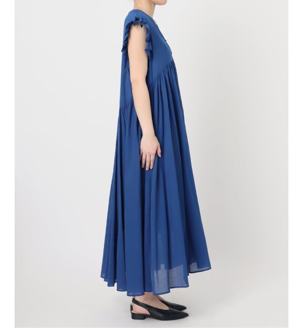 SLOBE IENA「《予約》コットンボイルフリルワンピース」|ワンピース|