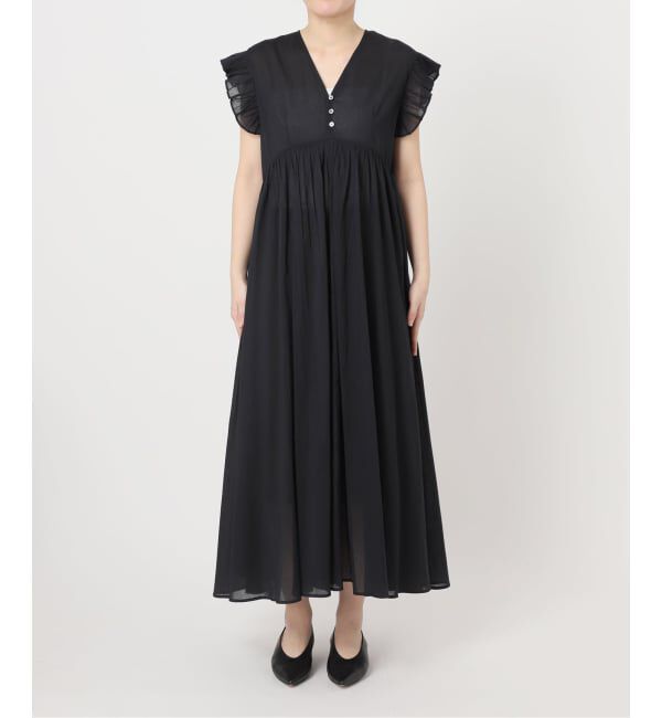 SLOBE IENA「《予約》コットンボイルフリルワンピース」|ワンピース|
