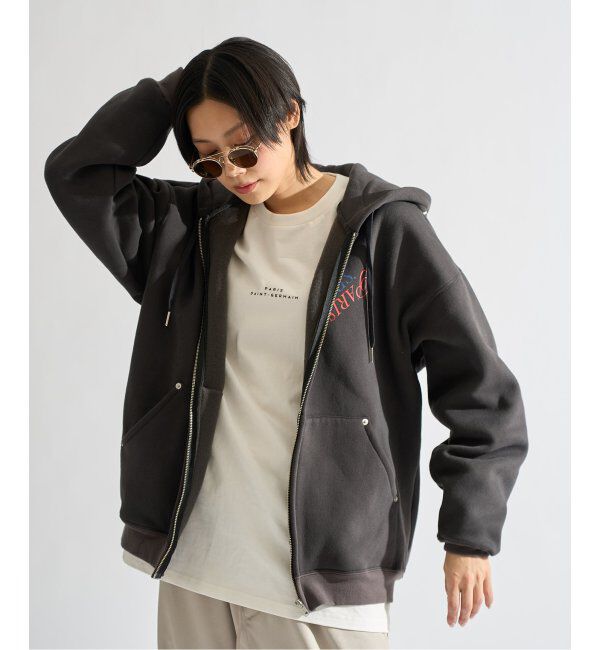 Paris Saint-Germain「【Paris Saint-Germain / パリ・サン＝ジェルマン】JP PARIS LOGO ZIP HOODIE」|パーカー|