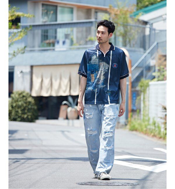 Paris Saint-Germain「【Poggy &times; Paris Saint-Germain】DEAR PSG PRINTED GAME SHIRT」|Tシャツ・カットソー|