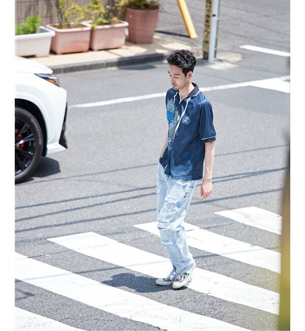 Paris Saint-Germain「【Poggy &times; Paris Saint-Germain】DEAR PSG PRINTED GAME SHIRT」|Tシャツ・カットソー|