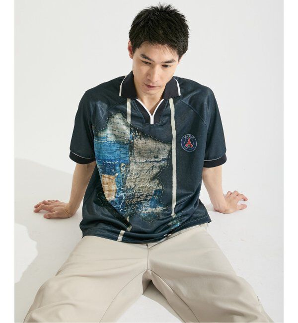 Paris Saint-Germain「【Poggy &times; Paris Saint-Germain】DEAR PSG PRINTED GAME SHIRT」|Tシャツ・カットソー|