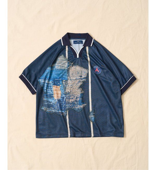 Paris Saint-Germain「【Poggy &times; Paris Saint-Germain】DEAR PSG PRINTED GAME SHIRT」|Tシャツ・カットソー|