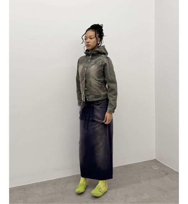 Oriens JOURNAL STANDARD「ブリーチドスウェットスカート」|スカート|