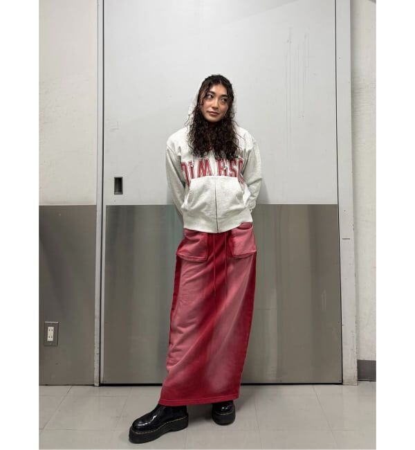 Oriens JOURNAL STANDARD「ブリーチドスウェットスカート」|スカート|