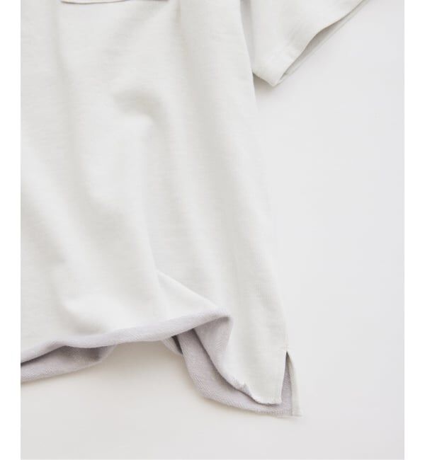 JOURNAL STANDARD relume「《予約》ミニ裏毛 コントラストカラー カットオフTシャツ」|Tシャツ・カットソー|