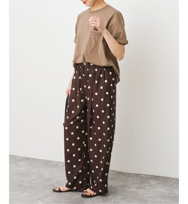 Spick and Span「《一部店舗+WEB限定 / 予約》ドットプリントイージーパンツ」|その他|