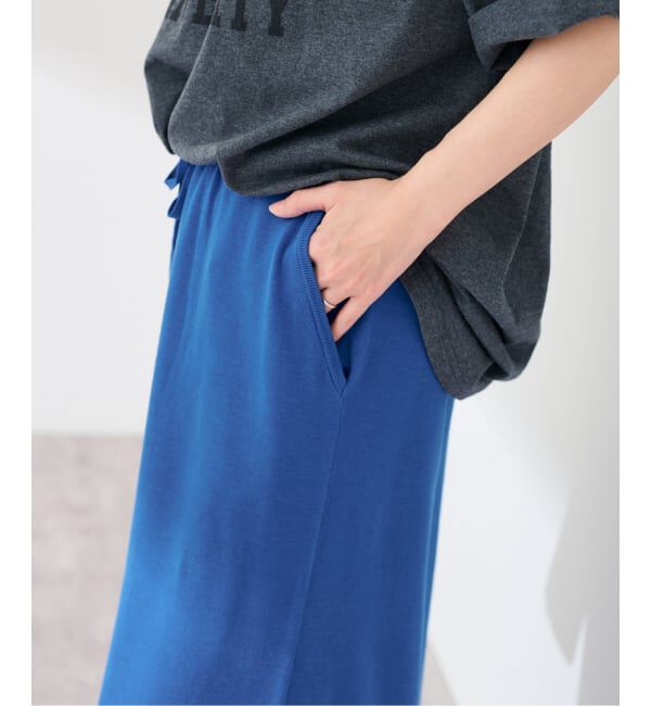 FRAMeWORK「≪予約≫シルク混綿麻天竺スカート」|スカート|